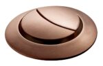 REPLACEMENT FLUSH BUTTON D38MM - Brushed Bronze