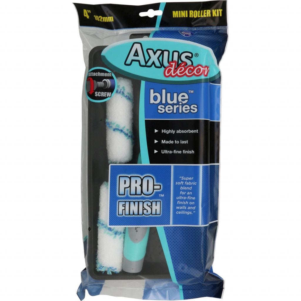 blue_series_-_pro_finish_-_mini_kit.jpg Blue Series - Pro Finish - Mini Kit - 4" - (2 Sleeves) - Image 1