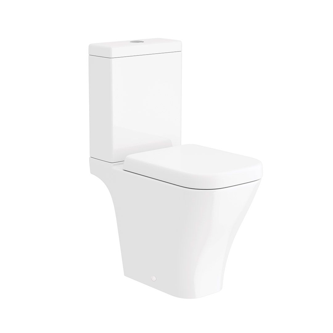 Brant Open Back Pan, Cistern & Seat Brant Open Back Pan, Cistern & Seat - Image 1