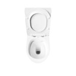 Edison Fully Enclosed Semi CH Pan,Cistern & D-Shape Seat - Image 9