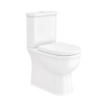 Farnham Fully Enclosed CH Pan, Cistern & D-Shape Seat