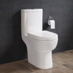 Finley Open Back Semi CH Pan, Cistern & D-Shape Seat - Image 2