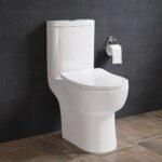 Finley Open Back Semi CH Pan, Cistern & D-Shape Seat - Image 6