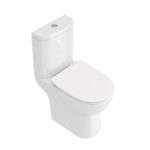 Finley Open Back Semi CH Pan, Cistern & D-Shape Seat - Image 7