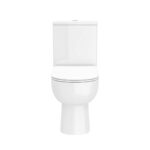 Foye Open Back Pan, Cistern & D-Shape Seat - Image 8