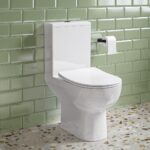Foye Open Back Pan, Cistern & D-Shape Seat - Image 6