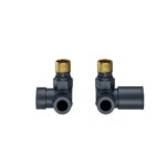 Round Radiator Valves - Corner