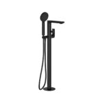 Kallan Floor Standing Bath Shower Mixer - Black