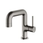 Ryver Side Lever Basin Mono - Gun Metal, Non-Textured