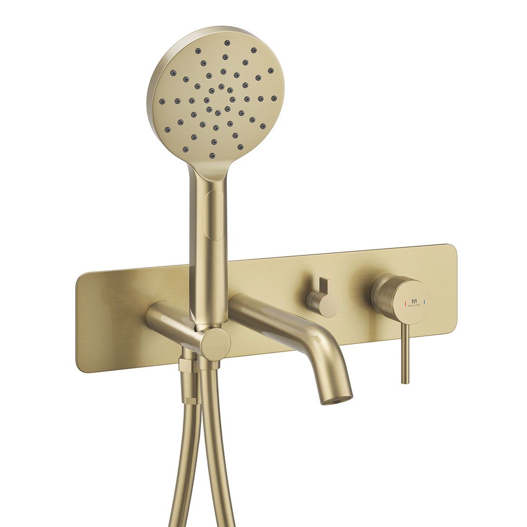 Ryver Easy-Plumb Wall Mounted Bath Shower Mixer Ryver Easy-Plumb Wall Mounted Bath Shower Mixer - Image 1