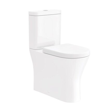 Preston Fully Enclosed CH Pan, Cistern & D-Shape Seat