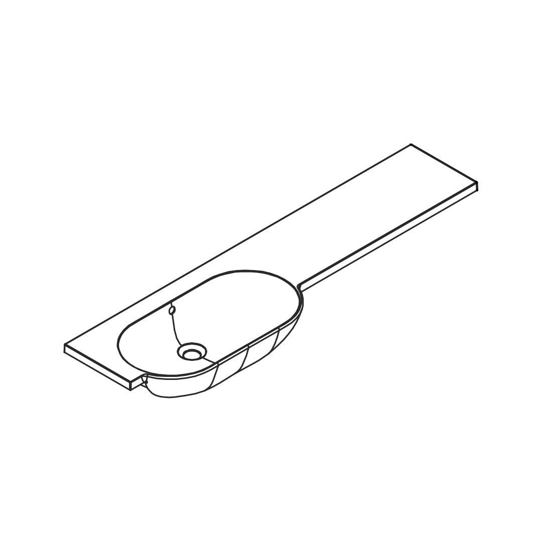 Combi Slimline Worktop Basin Combi Slimline Worktop Basin - Image 1