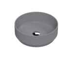 Round Vessel Matt Grey
