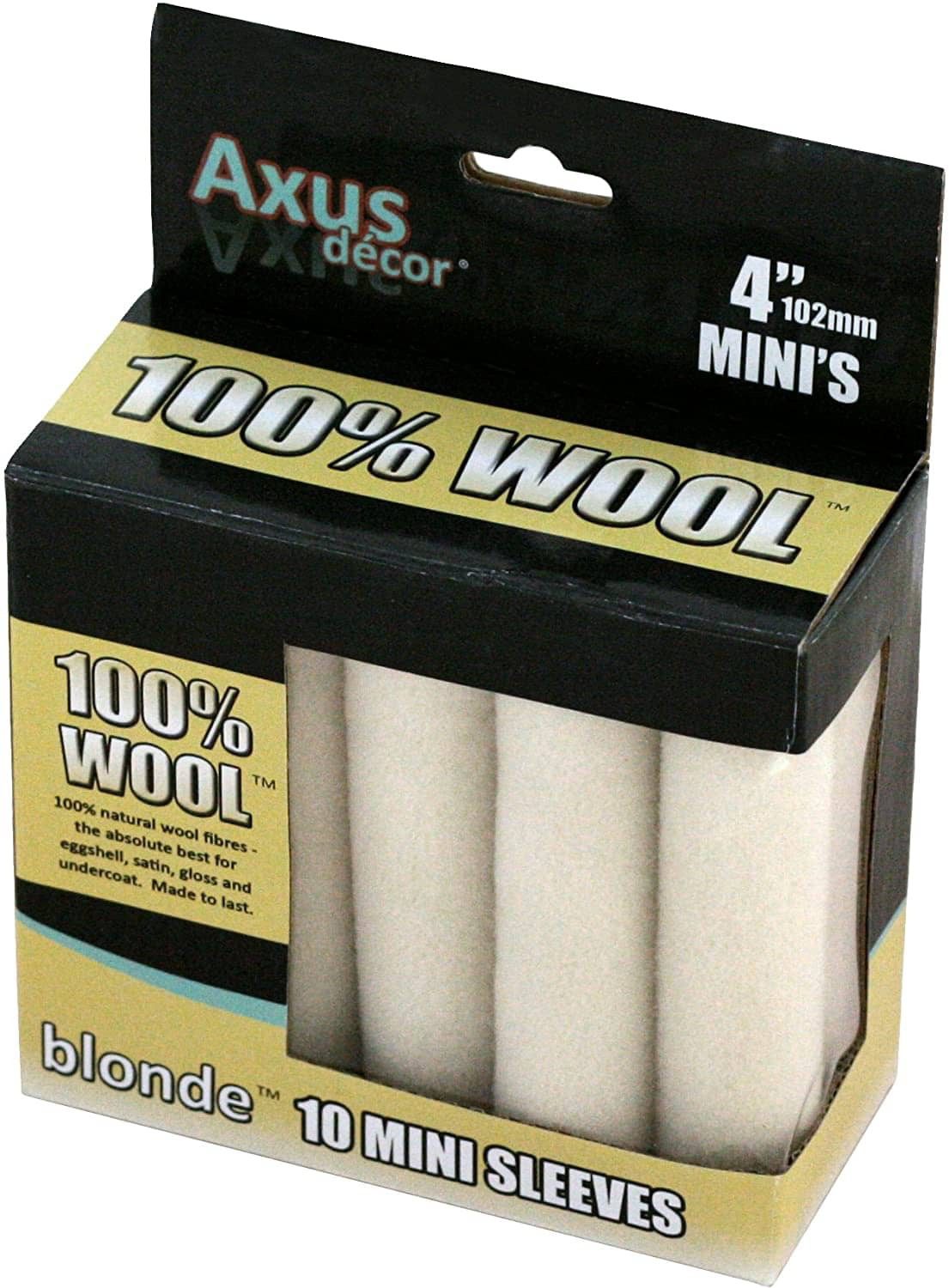 wool-roller-sleeve-4-inch-1.jpg Blonde Series - 100% Wool - Roller Sleeve 4" - (10 Pack) - Image 1