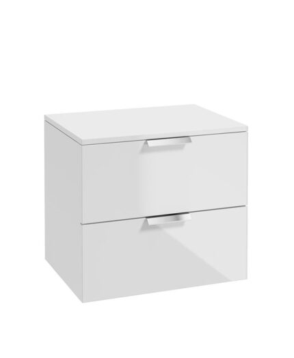 STOCKHOLM Wall Hung 60cm Two Drawer Countertop Vanity Unit