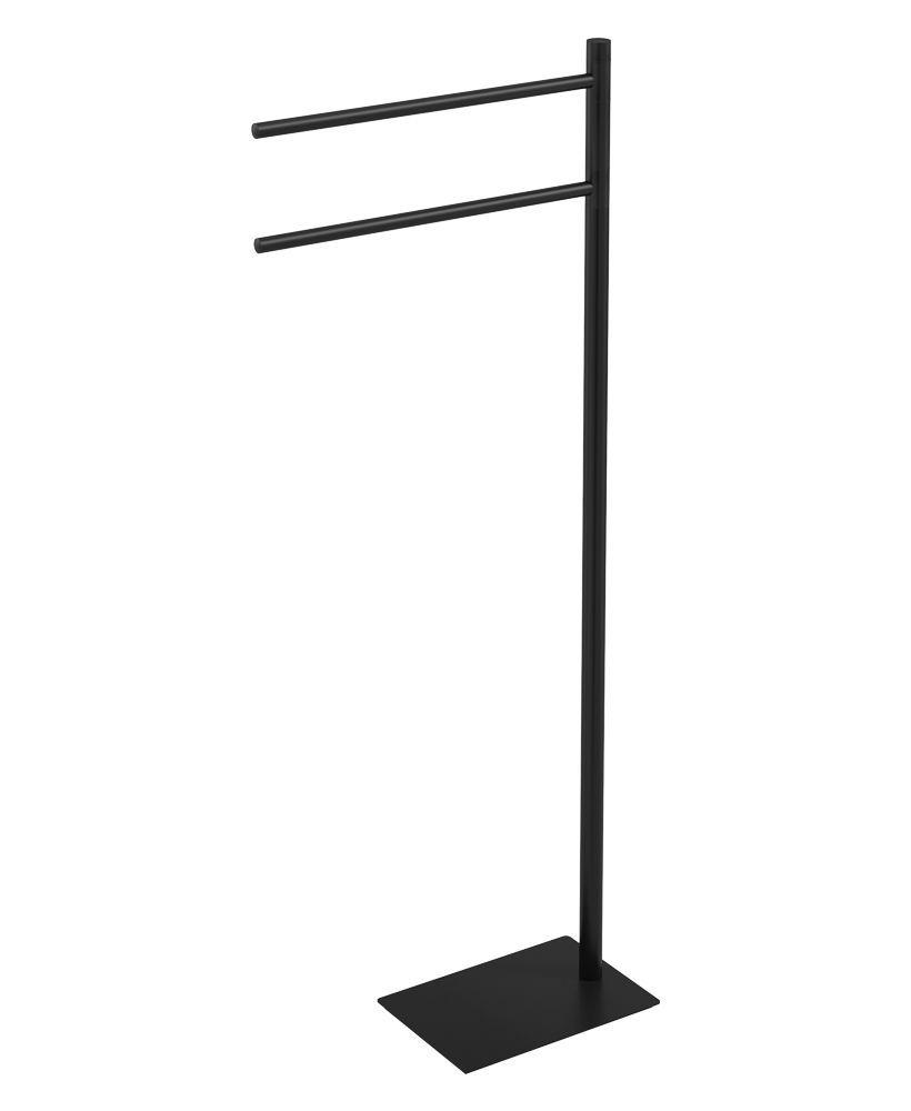 1673363742_ua0045-1 ASTER Towel Stand Matt Black - Image 1