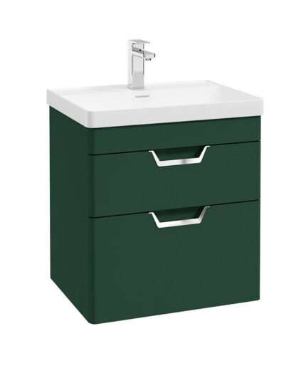 FREYA Wall Hung 60cm Two Drawer Vanity Unit
