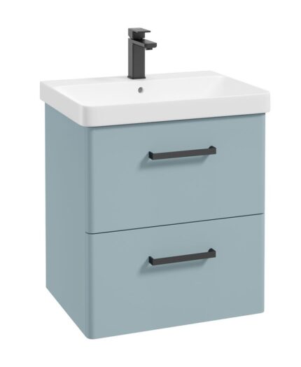 KORA Wall Hung 60cm Two Drawer Vanity Unit