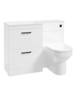 CORTA 110cm LH Combination Two Drawer Vanity Unit