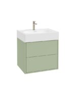 PULSE Wall Hung 60cm Two Drawer Vanity Unit - Parkland & Basin