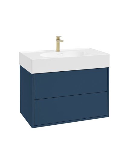 PULSE Wall Hung 80cm Two Drawer Vanity Unit