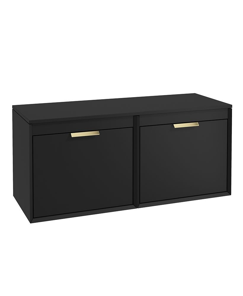 1753718853_uf1126-1 FJORD Wall Hung 120cm Four Drawer Countertop Vanity Unit - Image 1