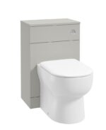 SCANDINAVIAN Back To Wall Unit & Cistern - Matt Arctic Grey