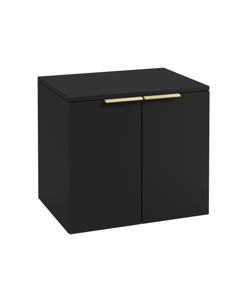 1753718910_uf1273-1 STOCKHOLM Wall Hung 60cm Two Door Countertop Vanity Unit - Image 1