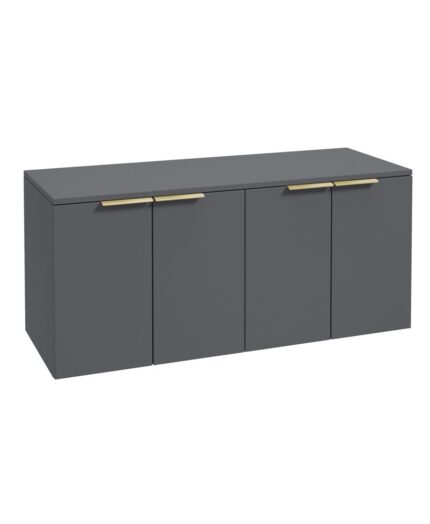 STOCKHOLM Wall Hung 120cm Four Door Countertop Vanity Unit