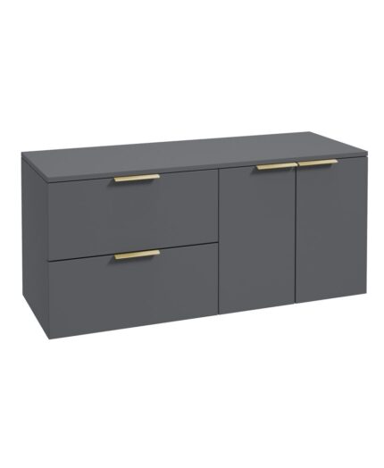 STOCKHOLM Wall Hung 120cm Two Drawer/Two Door Countertop Vanity Unit