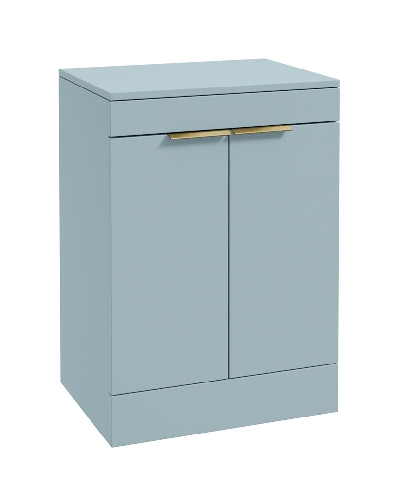 1753718949_uf1441-1 STOCKHOLM Floorstanding 60cm Two Door Countertop Vanity Unit - Image 1