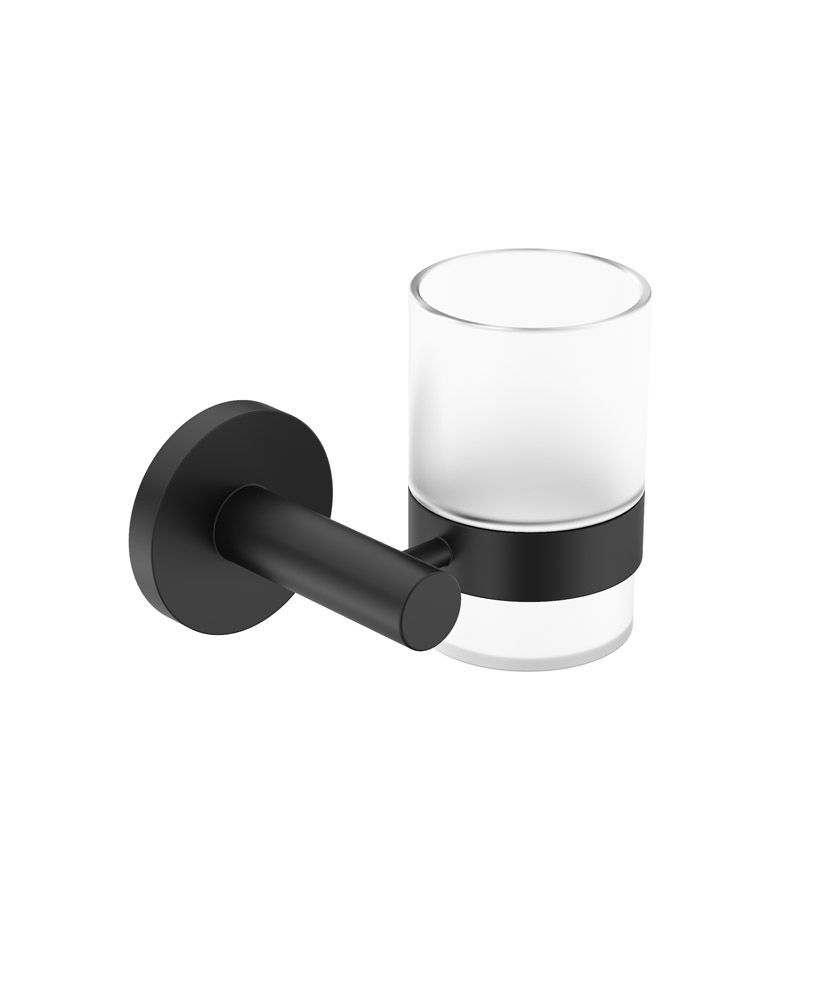1753718972_ua0105-1 HAKK Tooth Brush Holder Matt Black - Image 1