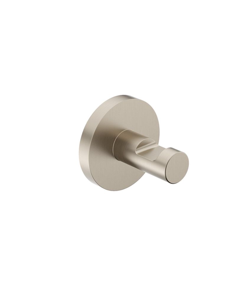 1753718975_ua0127-1 HAKK Robe Hook Brushed Nickel - Image 1