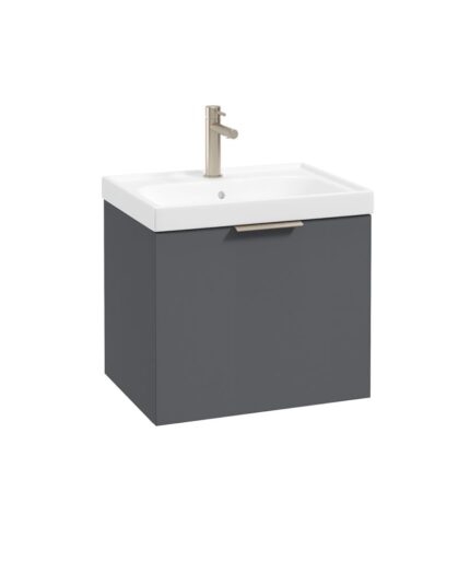 STOCKHOLM Wall Hung 50cm Single Drawer Vanity Unit