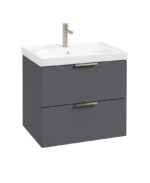 STOCKHOLM Wall Hung 60cm Two Drawer Vanity Unit