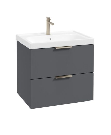 STOCKHOLM Wall Hung 60cm Two Drawer Vanity Unit