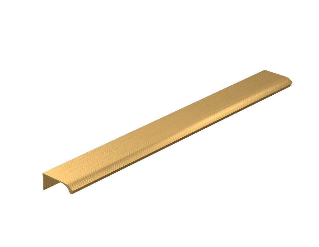 RT Signature Brushed Brass Wrapover Handle - RTH01BB200 RT Signature Brushed Brass Wrapover Handle - Image 1