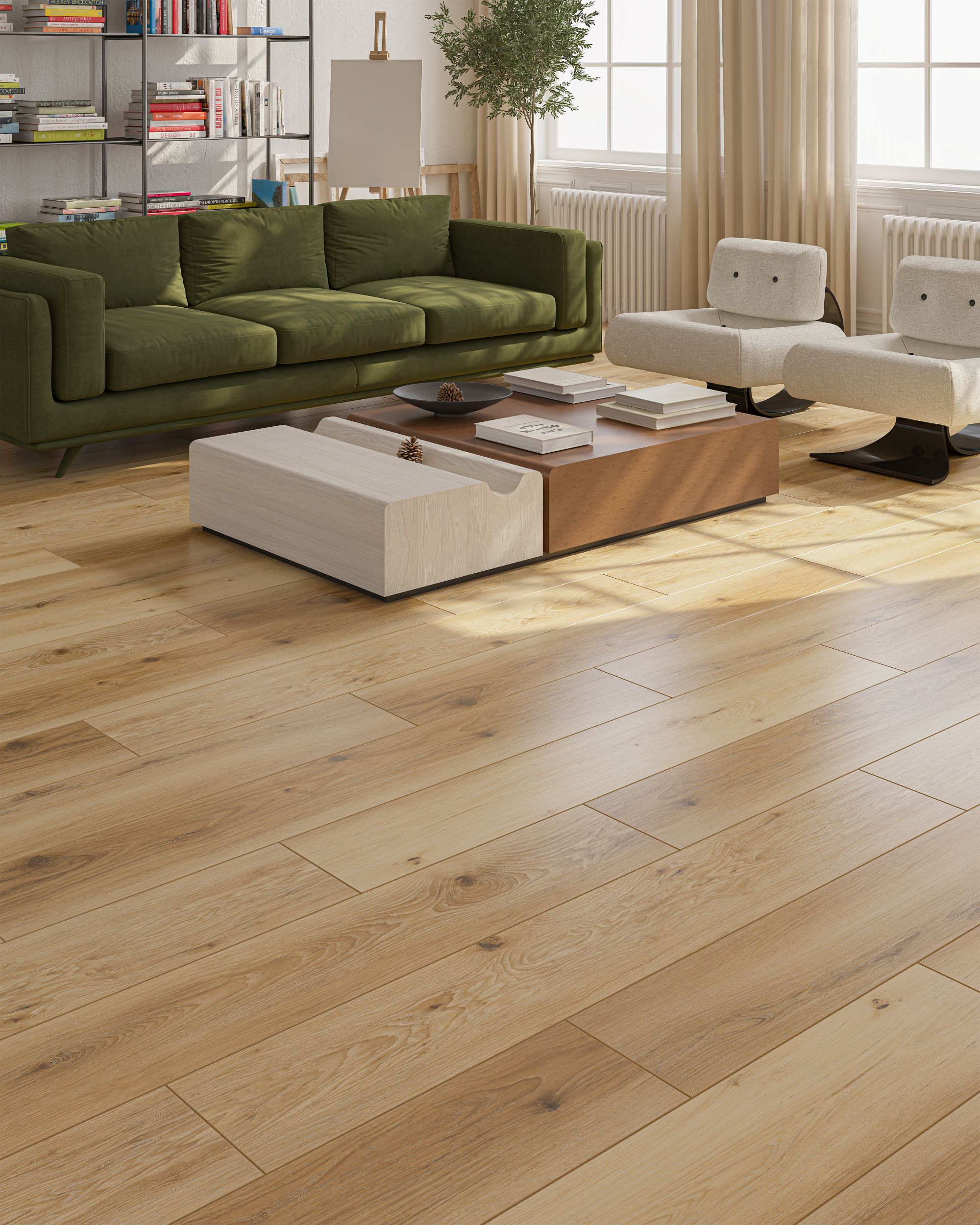 Rustic-Oak-Plank Rustic Oak 12mm - Image 1