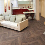 Coffee Oak Herringbone - Image 3