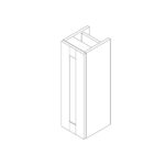Gresham Slimline 1 Door Storage Unit