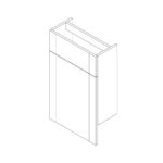 Gresham Slimline Back To Wall Unit