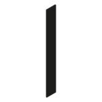 Slimline Tall End Panel - Black