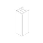 Stockton Slimline 1 Door Storage Unit