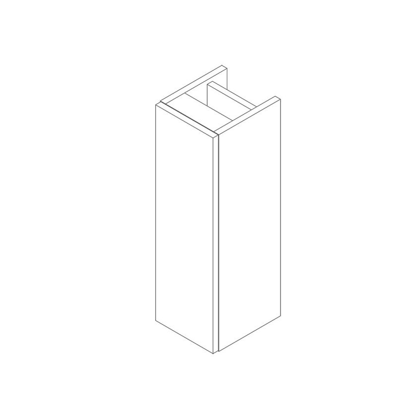 Stockton Slimline 1 Door Storage Unit Stockton Slimline 1 Door Storage Unit - Image 1