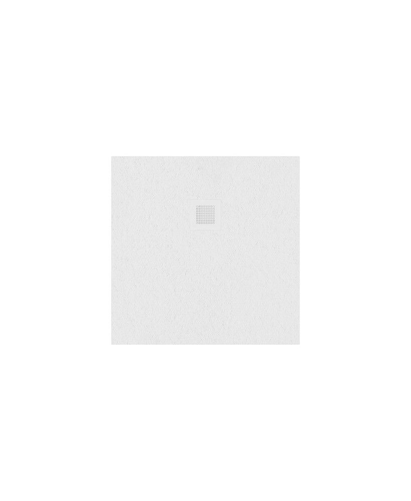 1755261526_nsl80wh SLATE Square Shower Tray White & Waste - Image 1