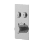 Fuse Dual Function Push Button Concealed Thermostatic Mixer Valve