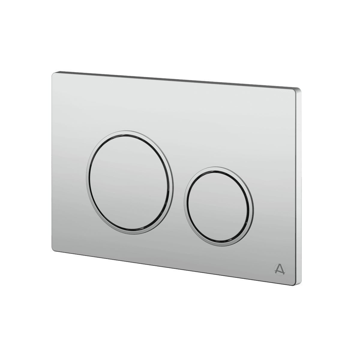 AQUALLA-SOLARA-ROUND-BUTTON-FLUSH-PLATE_SOFP-CH Aqualla Solara Flush Plate - Image 1