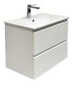 Deann Wall Hung 2 Drawer Unit - 600mm, Matt White
