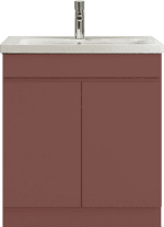 Deann Floor Standing 2 Door Unit - 600mm, Terracotta