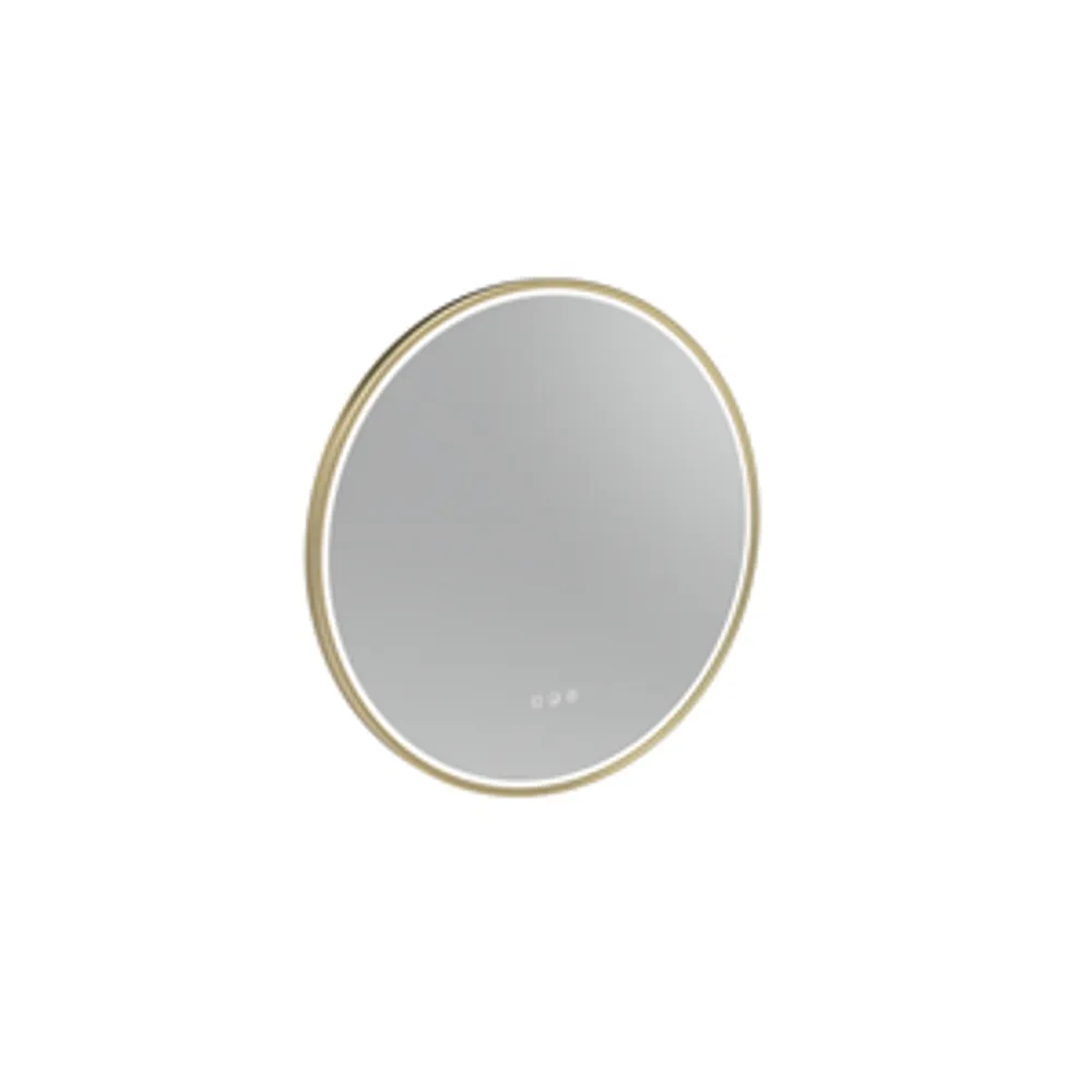 TAVALM60CBR Alderbury Illuminated Circular Mirror - Image 1